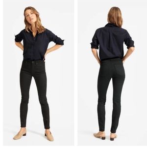 💕NEW💕 EVERLANE “The Mid Rise Skinny Jean” in Solid Black